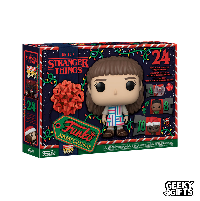 Funko Pop Calendario de Adviento: Stranger Things 24 Dias Navidad 2024