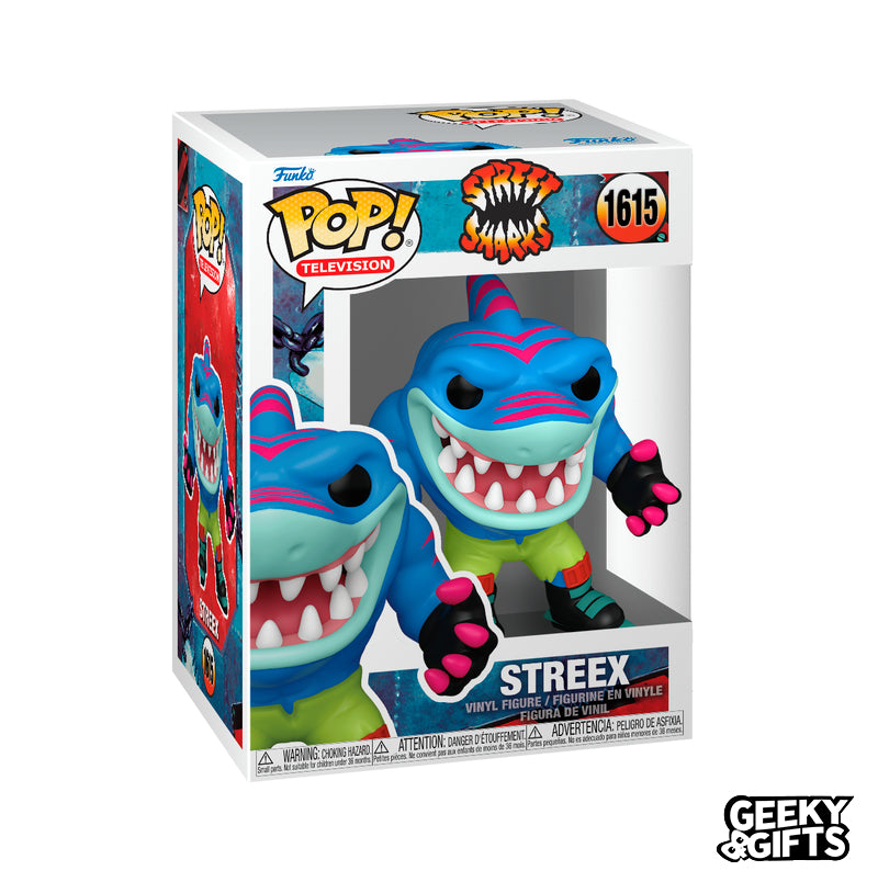 Funko Pop Television: Street Sharks - Streex 1615