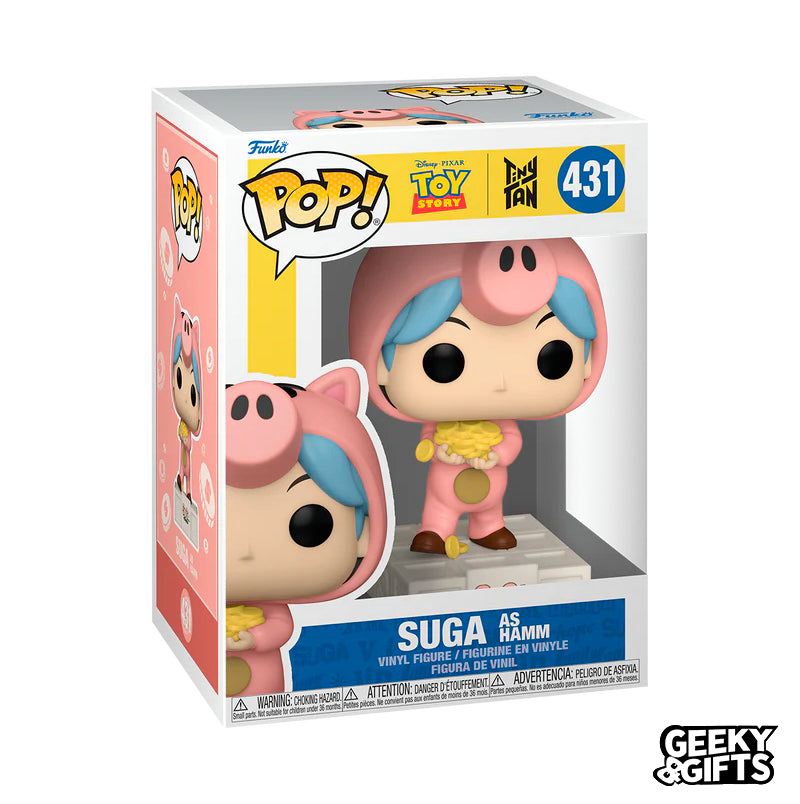 Preventa Funko Pop Rocks: BTS x Toy Story - Suga as Hamm 431