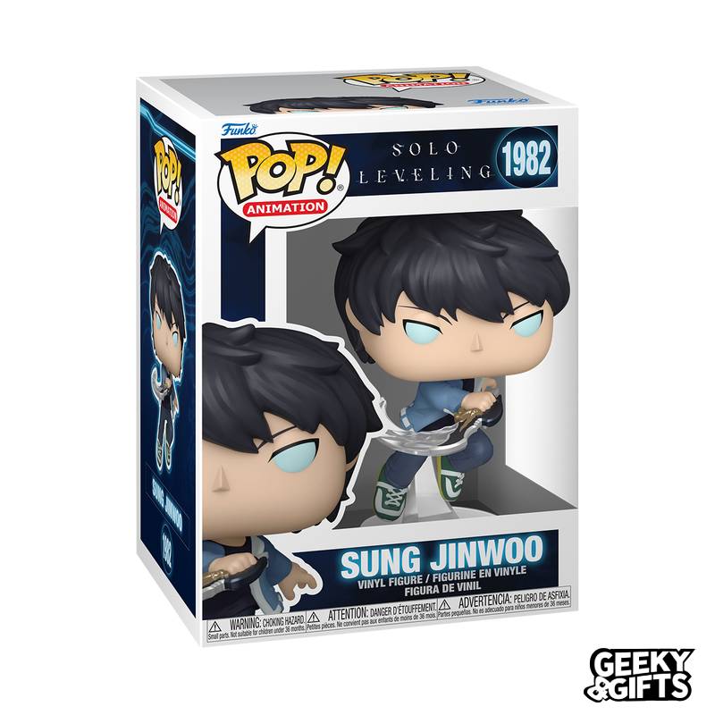 Preventa Funko Pop Animation: Solo Leveling - Sung Jinwoo 1982