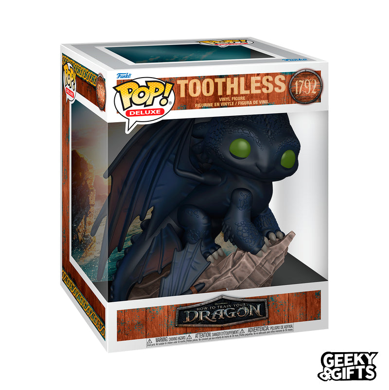 Preventa Funko Pop Deluxe: Como Entrenar a tu Dragon - Chimuelo 1792
