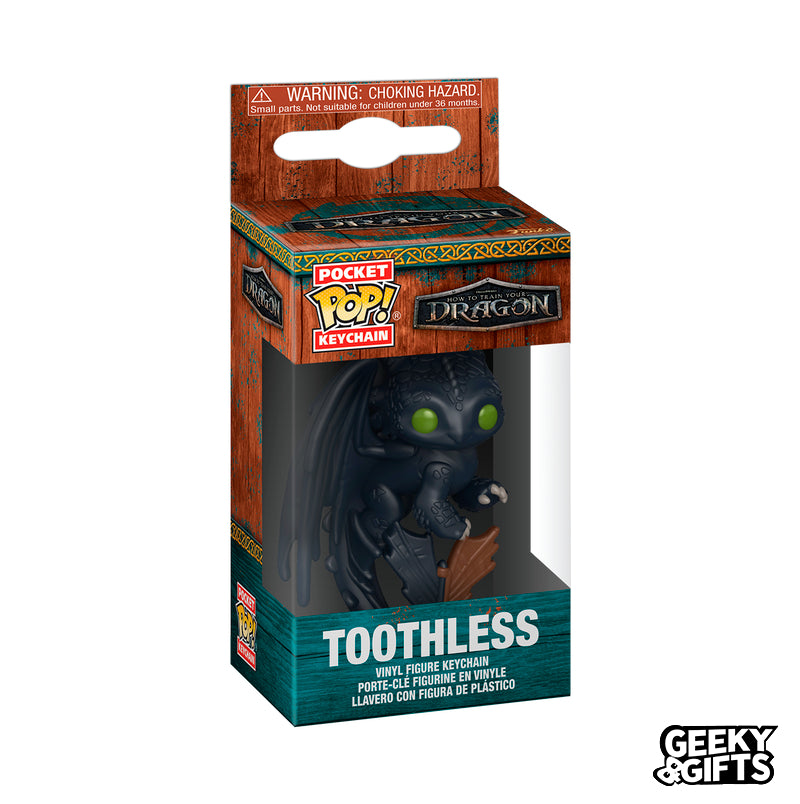Preventa Funko Pocket Pop Keychain: Como Entrenar a tu Dragon - Chimuelo Llavero