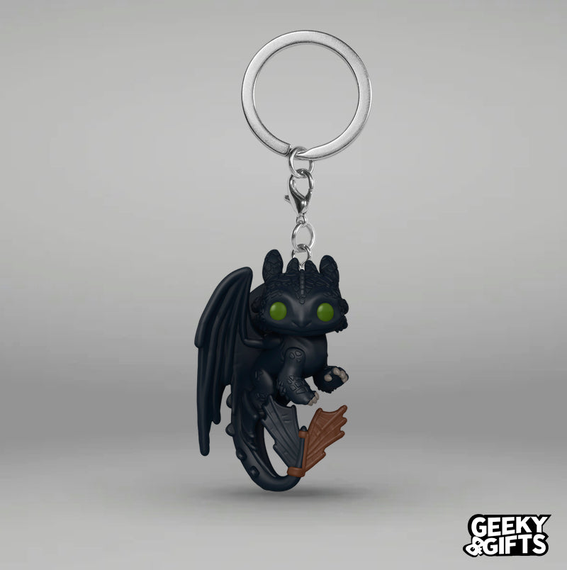 Preventa Funko Pocket Pop Keychain: Como Entrenar a tu Dragon - Chimuelo Llavero