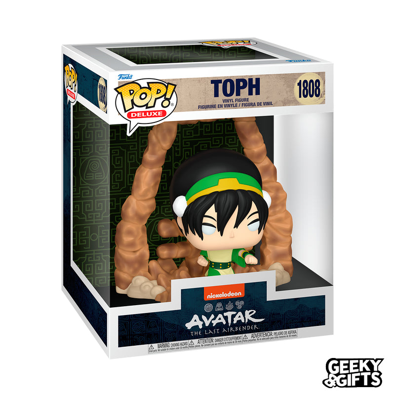 Funko Pop Deluxe: Avatar The Last Airbender - Toph Earth Emblem 1808