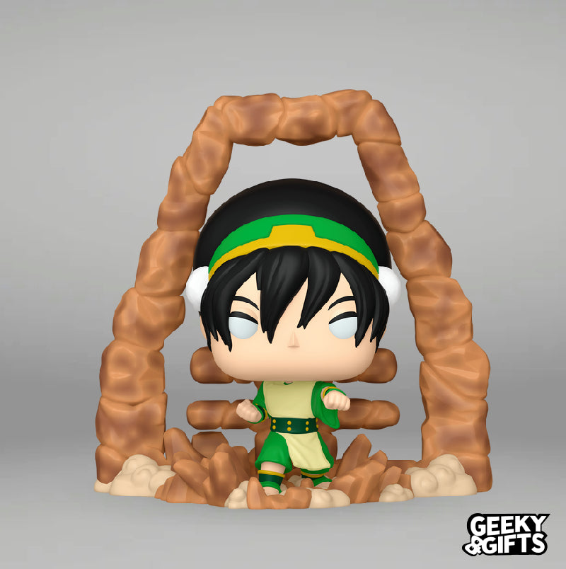 Funko Pop Deluxe: Avatar The Last Airbender - Toph Earth Emblem 1808