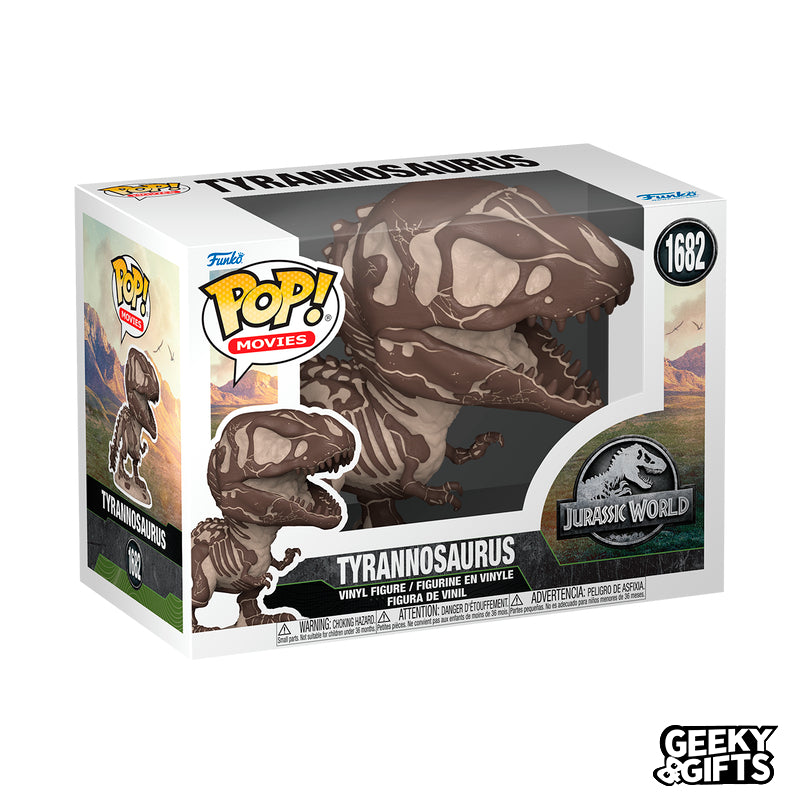 Funko Pop Movies: Jurassic World - Tyrannosaurus Rex Fossil 1682