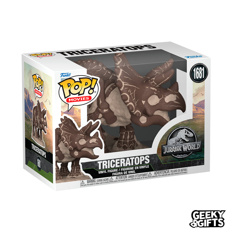 Funko Pop Movies: Jurassic World - Triceratops Fossil 1681