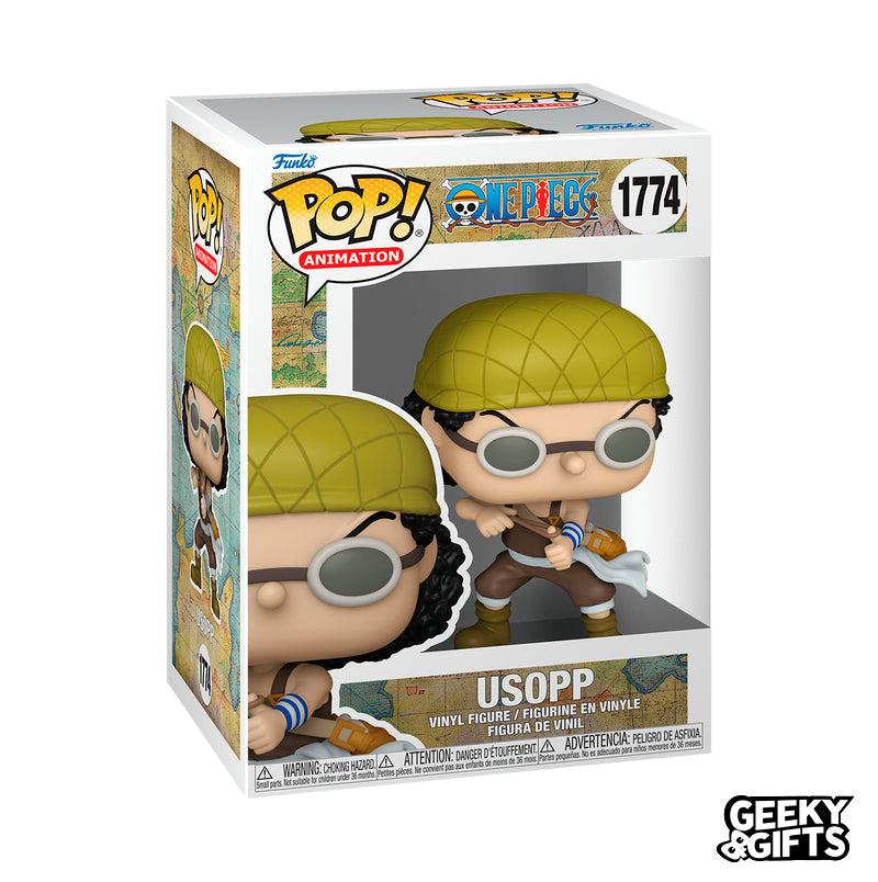 Funko Pop Animation: One Piece - Usopp Con Liga 1774