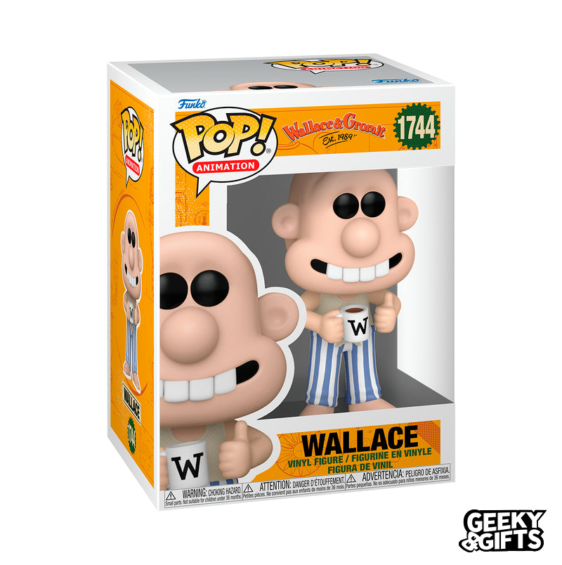 Funko Pop Animation: Wallace y Gromit - Wallace 1744