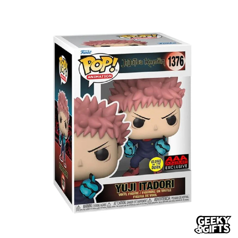 Funko Pop Animation: Jujutsu Kaisen - Yuji Itadori Divergent Fist 1376 Exclusive
