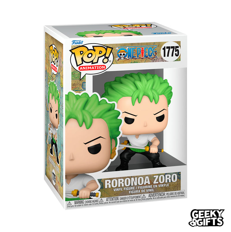 Funko Pop Animation: One Piece - Roronoa Zoro Joven 1775