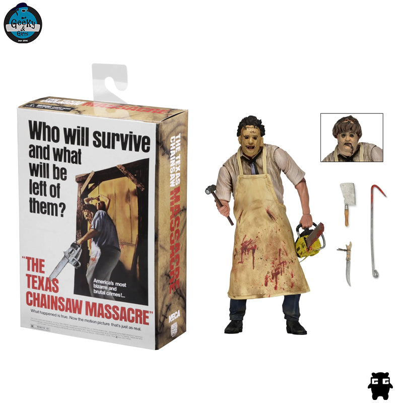 Neca Reel Toys Action Figure Leatherface