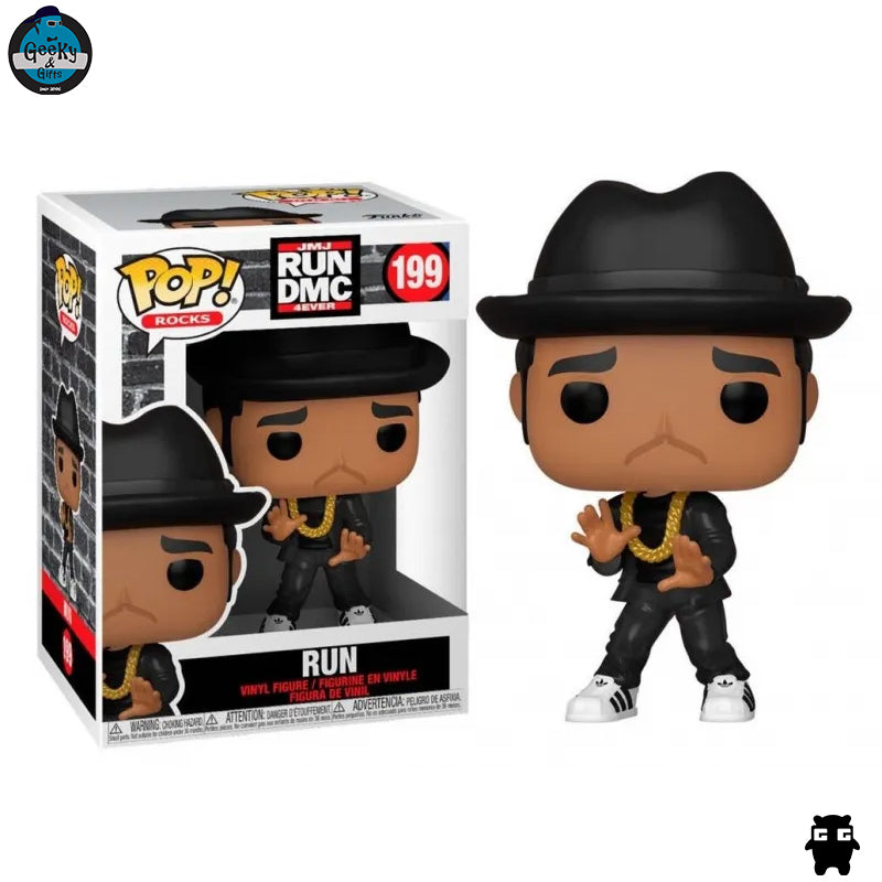 Funko Pop Rocks: RUN DMC - Run 199
