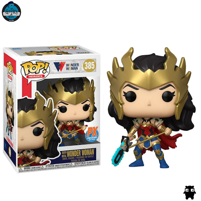 Funko Pop Heroes Death Metal Wonder Woman 385