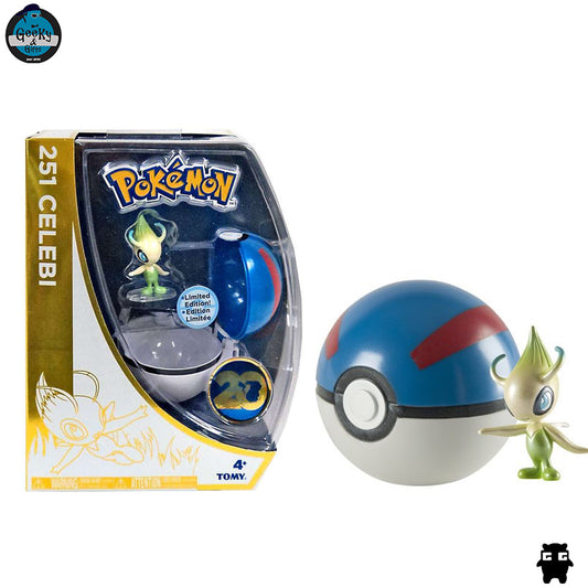 Tomy Limited Edition Pokemon Pokeball Celebi 251