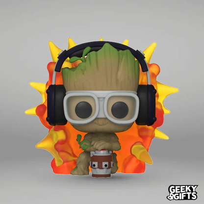 Funko Pop Marvel Groot With Detonator 1195