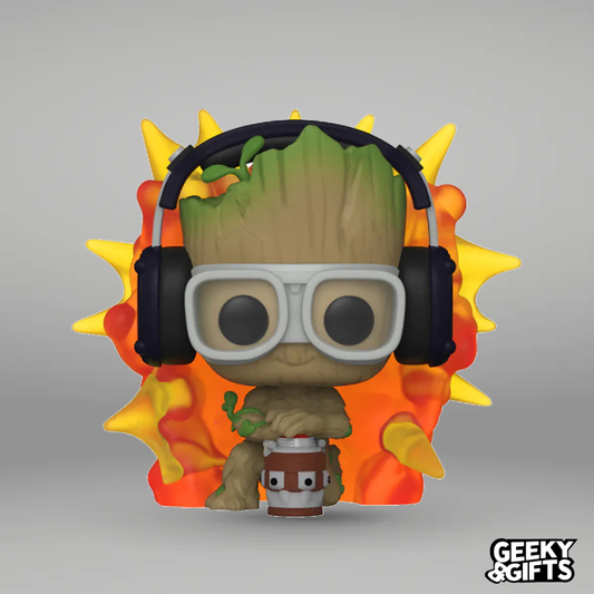 Funko Pop Marvel Groot With Detonator 1195