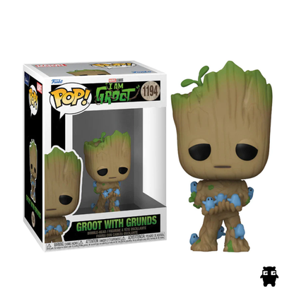 Funko Pop Marvel Groot With Grunds 1194