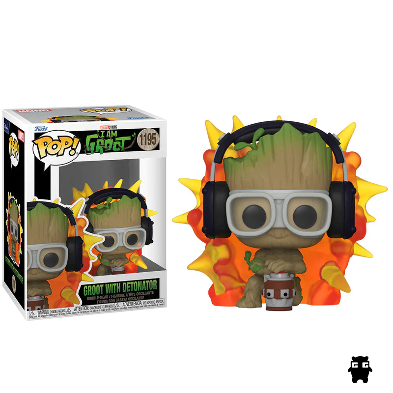 Funko Pop Marvel Groot With Detonator 1195