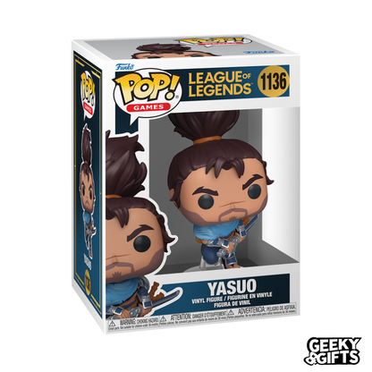 Preventa Funko Pop Games: League of Legends - Yasuo 1136