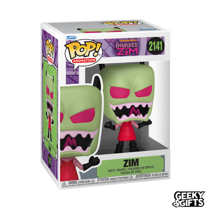 Preventa Funko Pop Animation: Invasor Zim - Zim 2141