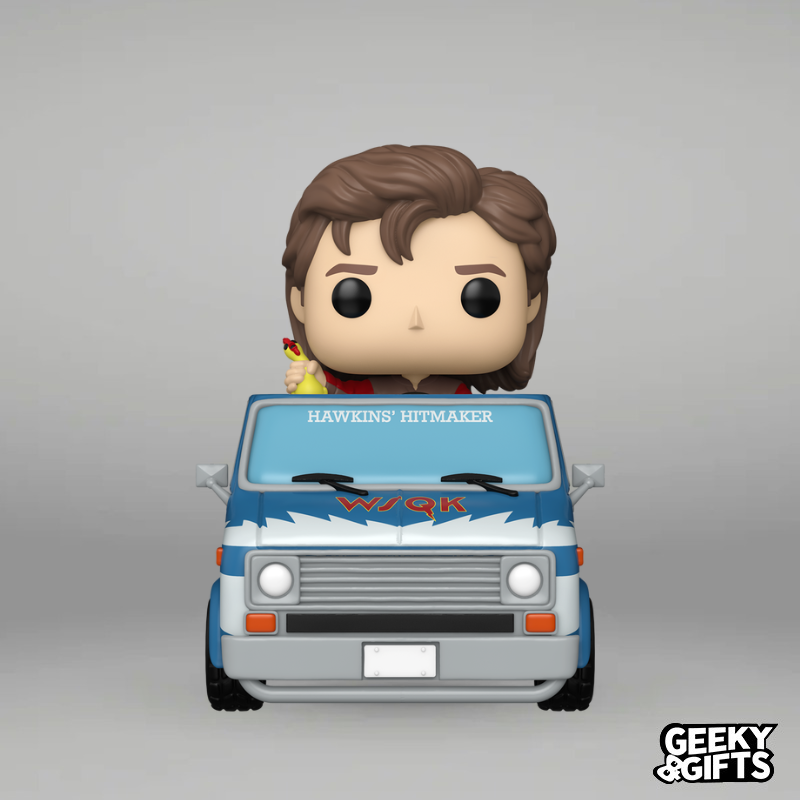 Preventa Funko Pop TV: Stranger Things 5 - Steve con Squawk Van Exclu 138