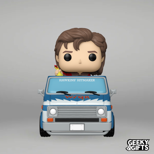 Preventa Funko Pop TV: Stranger Things 5 - Steve con Squawk Van Exclu 138