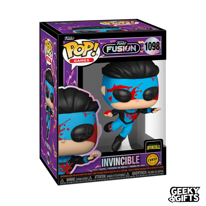 Preventa Funko Pop Games: Funko Fusion - Invincible Blue Suit 1098 BLOOD CHASE