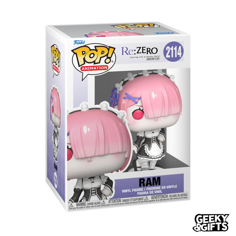 Preventa Funko Pop Animation: Re Zero - Ram 2114