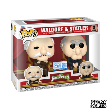 Preventa Funko Pop Television: The Muppets - Waldorf y Statler 2 Pack