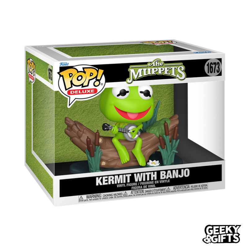 Preventa Funko Pop Deluxe: Muppets - Rana Rene con Banjo 1673