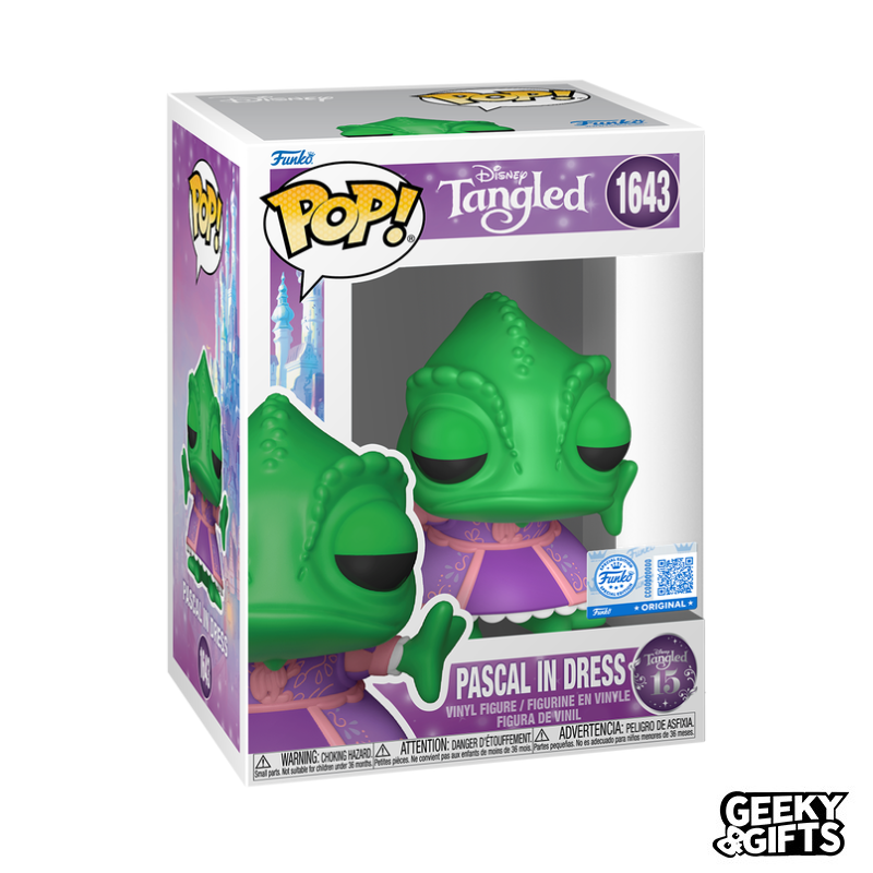Preventa Funko Pop Disney: Enredado - Pascal con Vestido Exclu 1643