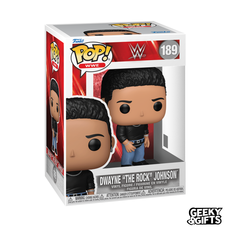 Preventa Funko Pop WWE: WWE - Rock con Cangurera 189