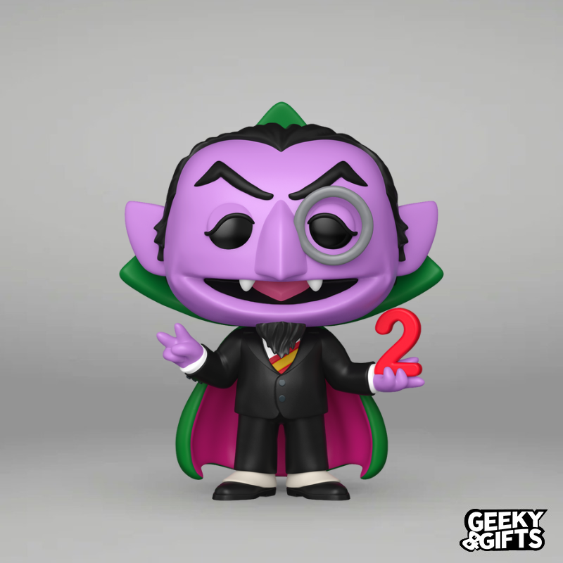 Preventa Funko Pop TV: Plaza Sesamo - El Conde Contar 1792