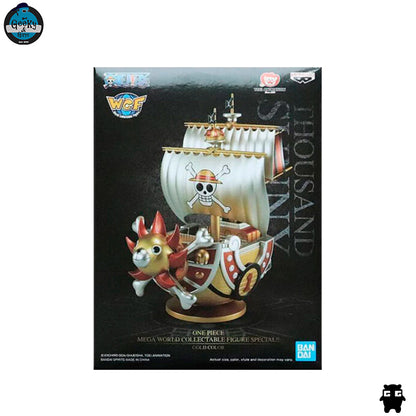 Bandai Banpresto World Collectable Figure One Piece Gold Color Thousand Sunny