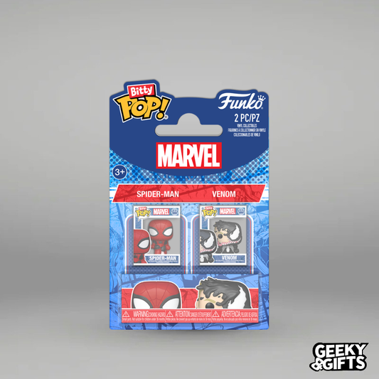 Preventa Funko Bitty Pop: Marvel Spider-Man - Spider-Man y Venom 2 Pack