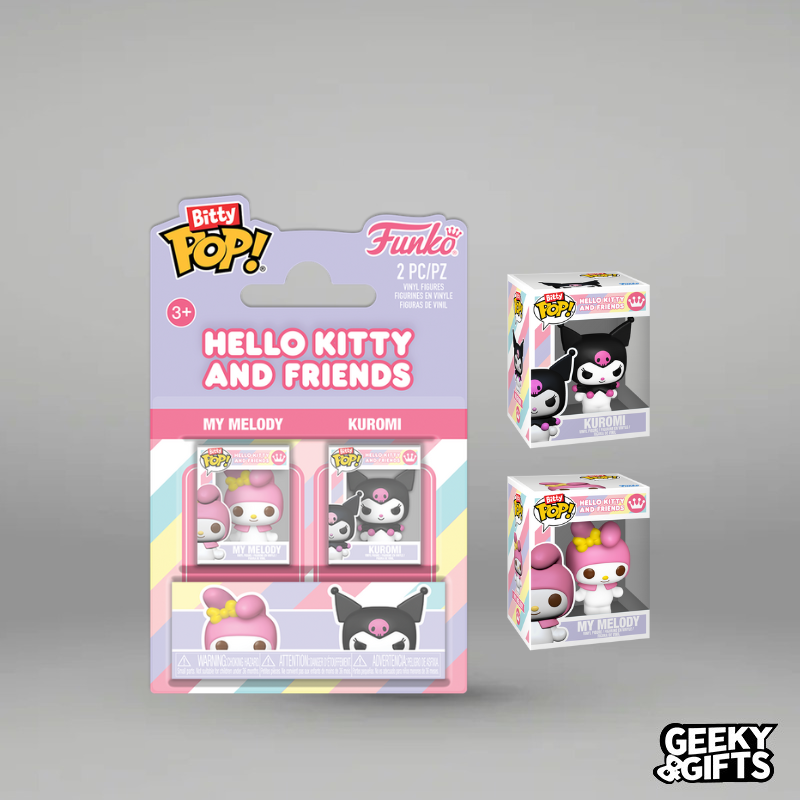 Prevnta Funko Bitty Pop: Sanrio - My Melody y Kuromi 2 Pack
