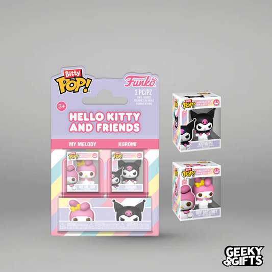 Prevnta Funko Bitty Pop: Sanrio - My Melody y Kuromi 2 Pack
