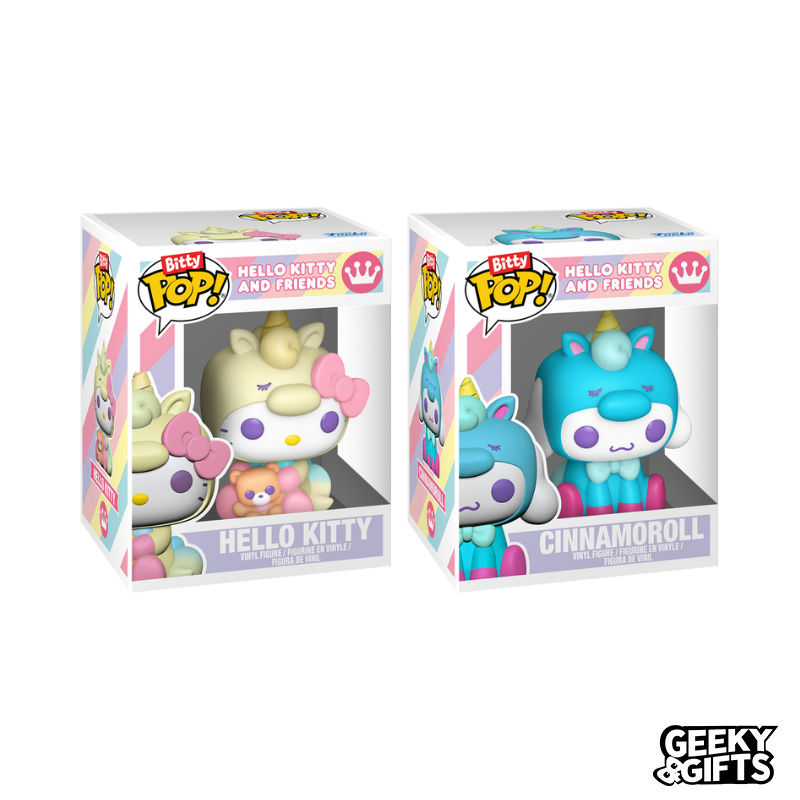 Preventa Funko Bitty Pop: Sanrio - Hello Kitty y Cinnamoroll 2 Pack