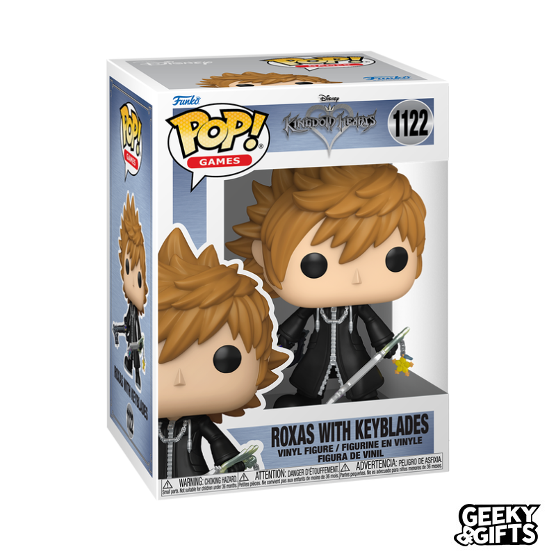 Preventa Funko Pop Games: Kingdom Hearts - Roxas With Keblades 1122