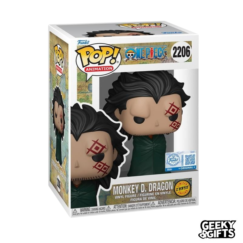 Preventa Funko Pop Plus Animation: One Piece - Monkey D. Dragon Exclu 2206 CHASE