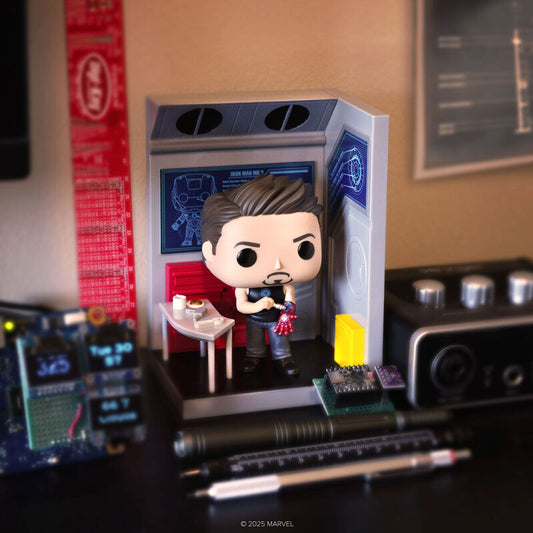 Funko Pop Nooks: Marvel - Tony Stark in his Workshop
