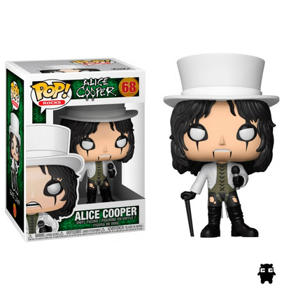 Funko Pop Rocks Alice Cooper Top Hat 68