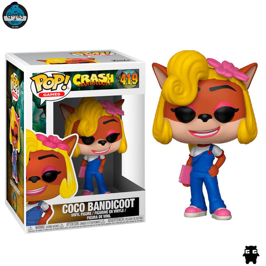 Funko Pop Games Coco Bandicoot 419