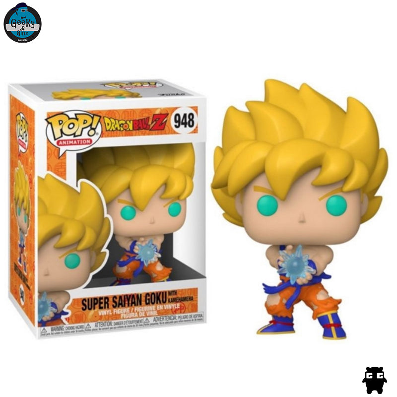 Funko Pop Animation: Dragon Ball Z - Super Saiyan Goku With Kamehameha 948