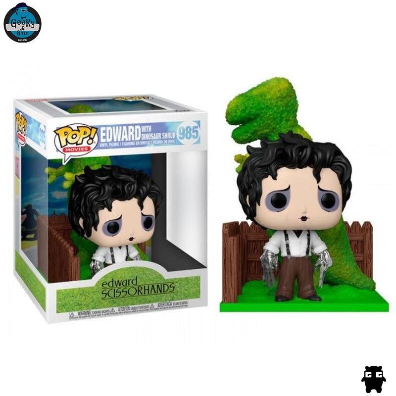 Funko Pop Deluxe: Edward With Dinosaur Shrub 985