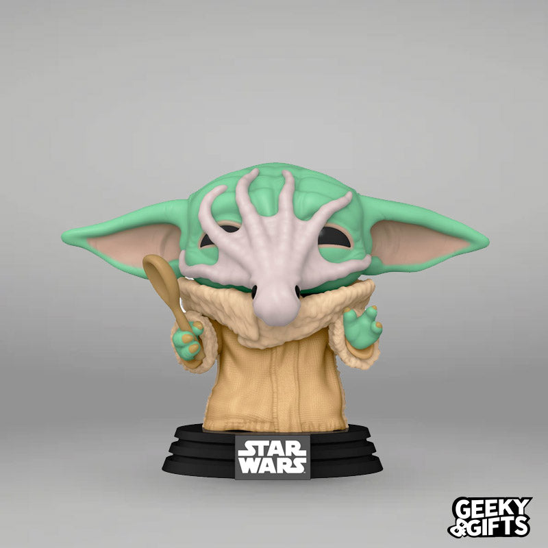 Chowder Pop Funko Pop Star Wars Grogu with Chowder Squid 469 – Geeky&Gifts