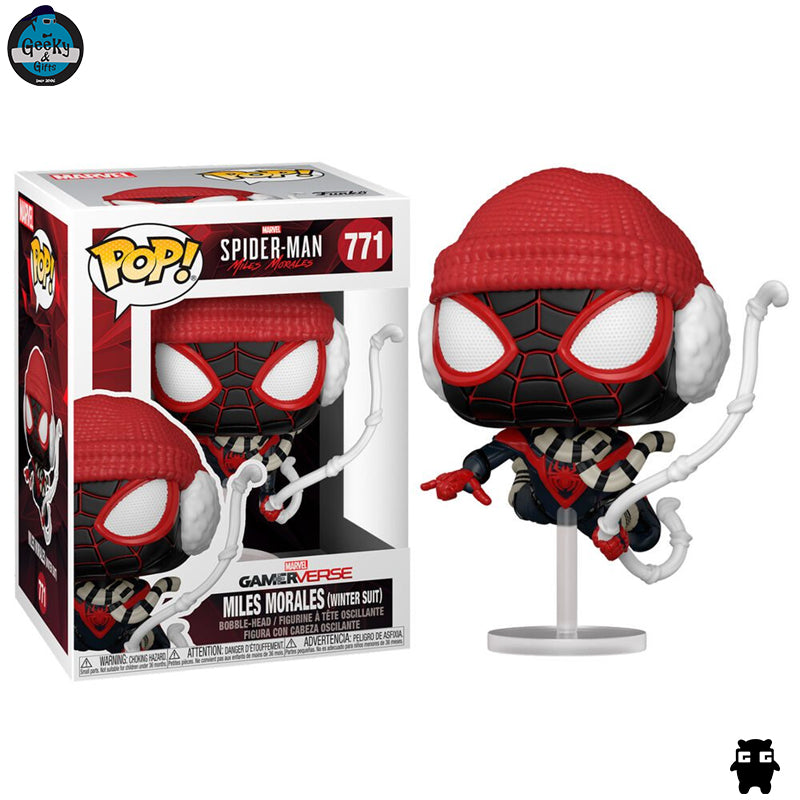 Funko Pop Marvel Miles Morales Winter Suit 771