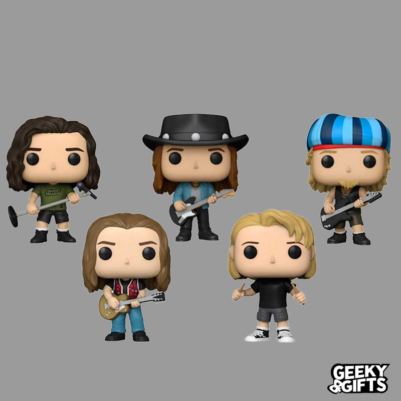 Funko Pop Rocks Pearl Jam 5 Pack – Geeky&Gifts