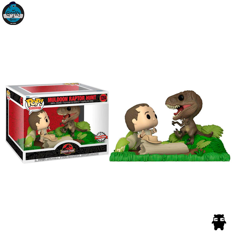 Funko Pop Moment Muldoon Raptor Hunt 1204